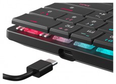 White Shark GK-006111-B/R-US Nagamaki US fekete (red switch) gamer billentyűzet Iroda &eacute;s sz&aacute;m&iacute;t&aacute;stechnika - Billentyűzet / billentyűzet szett - Vezet&eacute;kes - 506981