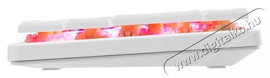 White Shark GK-006211-W/R-US Nagamaki US feh&eacute;r (red switch) gamer billentyűzet Iroda &eacute;s sz&aacute;m&iacute;t&aacute;stechnika - Billentyűzet / billentyűzet szett - Vezet&eacute;kes - 507086