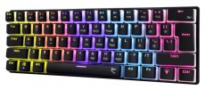 White Shark GK-2202-2B/R-US Ashiko 2 US fekete (red switch) gamer billentyűzet Iroda &eacute;s sz&aacute;m&iacute;t&aacute;stechnika - Billentyűzet / billentyűzet szett - Vezet&eacute;kes - 507091