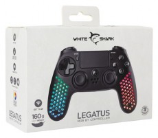 White Shark GPW-4009 Legatus vezet&eacute;k n&eacute;lk&uuml;li fekete kontroller Iroda &eacute;s sz&aacute;m&iacute;t&aacute;stechnika - J&aacute;t&eacute;k konzol - Kontroller - 507288