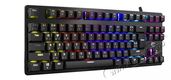 White Shark SPARTAN GK-1925 US mechanikus (blue switch) gamer billentyűzet Iroda &eacute;s sz&aacute;m&iacute;t&aacute;stechnika - Billentyűzet / billentyűzet szett - Vezet&eacute;kes - 507499