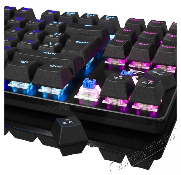 White Shark SPARTAN GK-1925 US mechanikus (blue switch) gamer billentyűzet Iroda &eacute;s sz&aacute;m&iacute;t&aacute;stechnika - Billentyűzet / billentyűzet szett - Vezet&eacute;kes - 507499