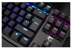 White Shark SPARTAN GK-1925 US mechanikus (blue switch) gamer billentyűzet Iroda &eacute;s sz&aacute;m&iacute;t&aacute;stechnika - Billentyűzet / billentyűzet szett - Vezet&eacute;kes - 507499