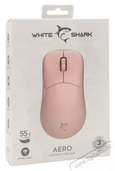 White Shark WS GM-5015P AERO-B vezet&eacute;k n&eacute;lk&uuml;li r&oacute;zsasz&iacute;n gamer eg&eacute;r Iroda &eacute;s sz&aacute;m&iacute;t&aacute;stechnika - Eg&eacute;r - Vezet&eacute;k n&eacute;lk&uuml;li eg&eacute;r - 507769