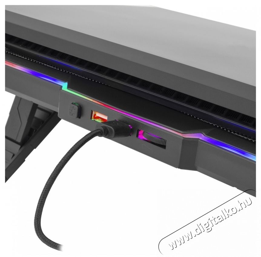 White Shark GCP-03 Glacier laptop hűtő Iroda &eacute;s sz&aacute;m&iacute;t&aacute;stechnika - Notebook kieg&eacute;sz&iacute;tő - USB laptop hűtő - 534020