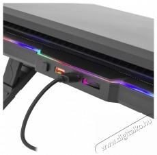 White Shark GCP-03 Glacier laptop hűtő Iroda &eacute;s sz&aacute;m&iacute;t&aacute;stechnika - Notebook kieg&eacute;sz&iacute;tő - USB laptop hűtő - 534020