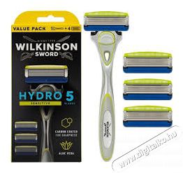 WILKINSON Hydro 5 Skin Protection Sensitive 4 db Sz&eacute;ps&eacute;g&aacute;pol&aacute;s / Eg&eacute;szs&eacute;g - Szőrtelen&iacute;tő / borotva - F&eacute;rfi borotva - 510781