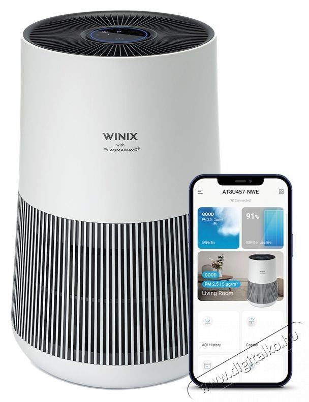 WINIX T500 l&eacute;gtiszt&iacute;t&oacute; Sz&eacute;ps&eacute;g&aacute;pol&aacute;s / Eg&eacute;szs&eacute;g - L&eacute;gtiszt&iacute;t&oacute; / p&aacute;r&aacute;s&iacute;t&oacute; / p&aacute;r&aacute;tlan&iacute;t&oacute; - L&eacute;gtiszt&iacute;t&oacute; - 532398