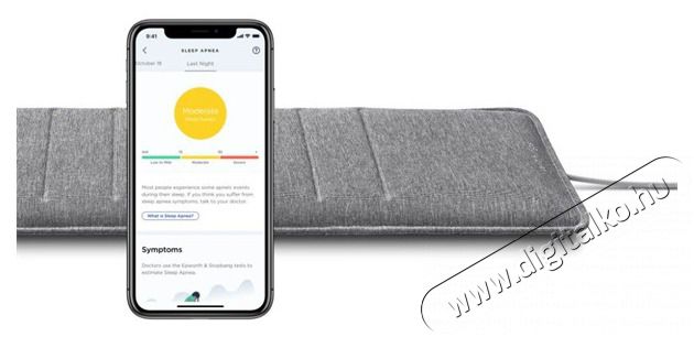WITHINGS Sleep Analyzer matrac al&aacute; helyezhető alv&aacute;sfigyelő H&aacute;ztart&aacute;s / Otthon / K&uuml;lt&eacute;r - Okos otthon - Kieg&eacute;sz&iacute;tő - 501826