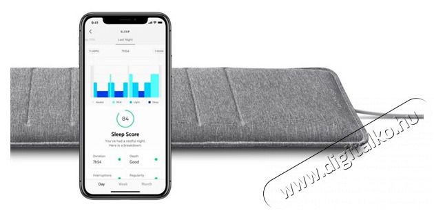 WITHINGS Sleep Analyzer matrac al&aacute; helyezhető alv&aacute;sfigyelő H&aacute;ztart&aacute;s / Otthon / K&uuml;lt&eacute;r - Okos otthon - Kieg&eacute;sz&iacute;tő - 501826