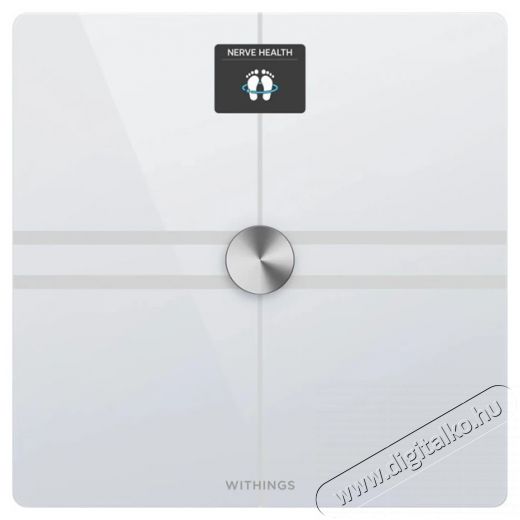 WITHINGS Body Comp Wi-Fi feh&eacute;r szem&eacute;lym&eacute;rleg Sz&eacute;ps&eacute;g&aacute;pol&aacute;s / Eg&eacute;szs&eacute;g - M&eacute;rleg - Szem&eacute;ly m&eacute;rleg - 502565