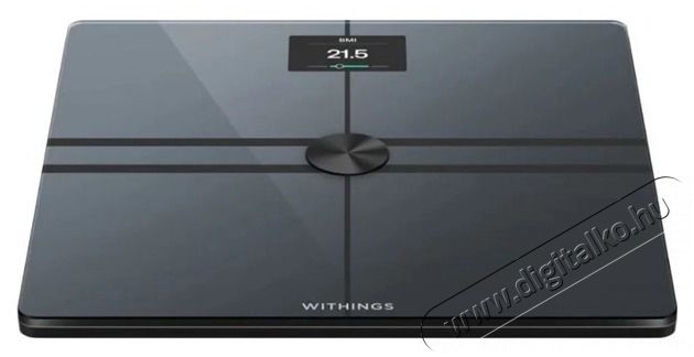 WITHINGS Body Comp Wi-Fi fekete szem&eacute;lym&eacute;rleg Sz&eacute;ps&eacute;g&aacute;pol&aacute;s / Eg&eacute;szs&eacute;g - M&eacute;rleg - Szem&eacute;ly m&eacute;rleg - 502564