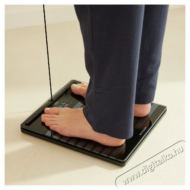 WITHINGS Body Scan fekete szem&eacute;lym&eacute;rleg Sz&eacute;ps&eacute;g&aacute;pol&aacute;s / Eg&eacute;szs&eacute;g - M&eacute;rleg - Szem&eacute;ly m&eacute;rleg - 502562
