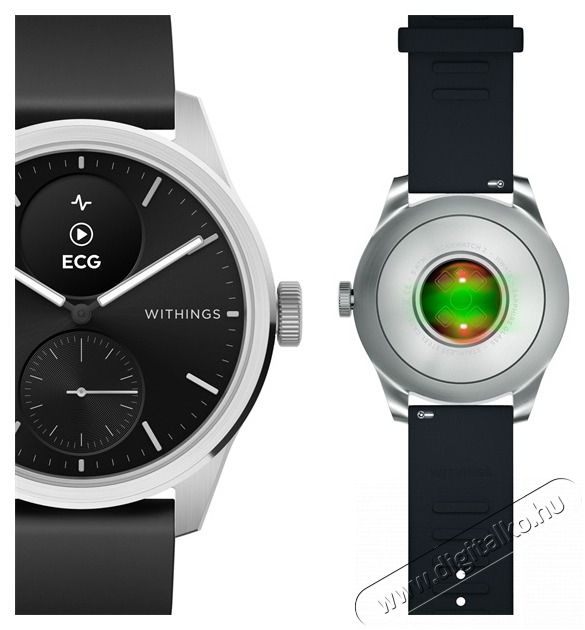 WITHINGS HWA10-model 4 ScanWatch 2 42mm fekete okos&oacute;ra Mobil / Kommunik&aacute;ci&oacute; / Smart - Okos eszk&ouml;z - Okos&oacute;ra - 507712