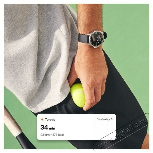 WITHINGS HWA10-model 4 ScanWatch 2 42mm fekete okos&oacute;ra Mobil / Kommunik&aacute;ci&oacute; / Smart - Okos eszk&ouml;z - Okos&oacute;ra - 507712