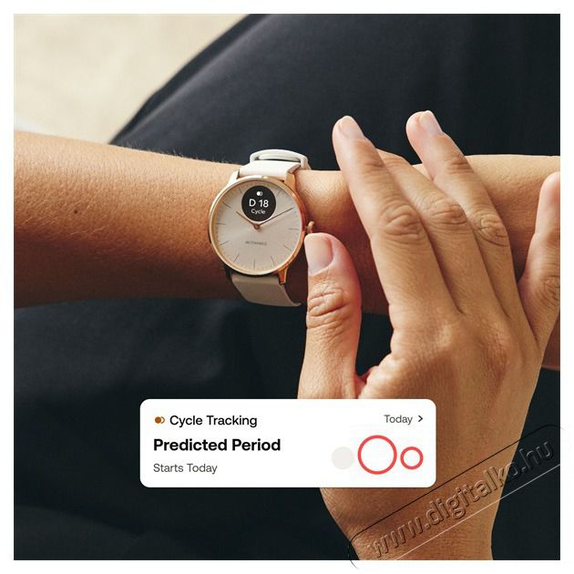 WITHINGS HWA11-model 3 ScanWatch Light 37mm feh&eacute;r okos&oacute;ra Mobil / Kommunik&aacute;ci&oacute; / Smart - Okos eszk&ouml;z - Okos&oacute;ra - 507710