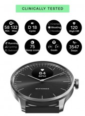 WITHINGS HWA11-model 5 ScanWatch Light 37mm fekete okos&oacute;ra Mobil / Kommunik&aacute;ci&oacute; / Smart - Okos eszk&ouml;z - Okos&oacute;ra - 507711