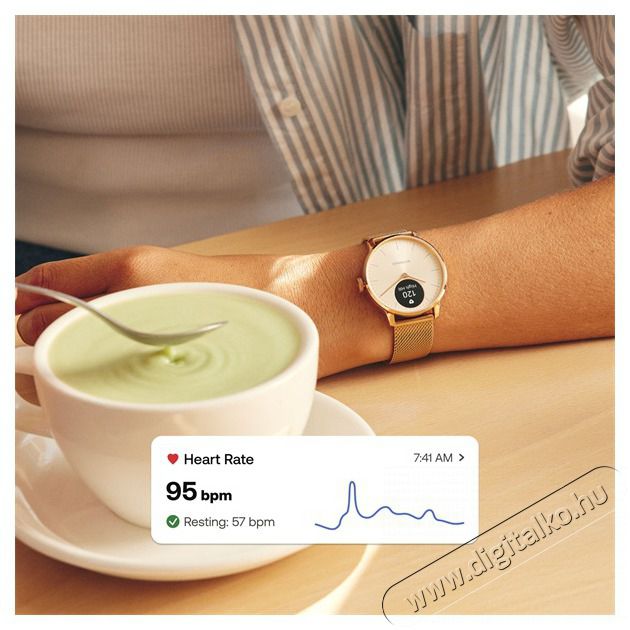 WITHINGS HWA11-model 5 ScanWatch Light 37mm fekete okos&oacute;ra Mobil / Kommunik&aacute;ci&oacute; / Smart - Okos eszk&ouml;z - Okos&oacute;ra - 507711