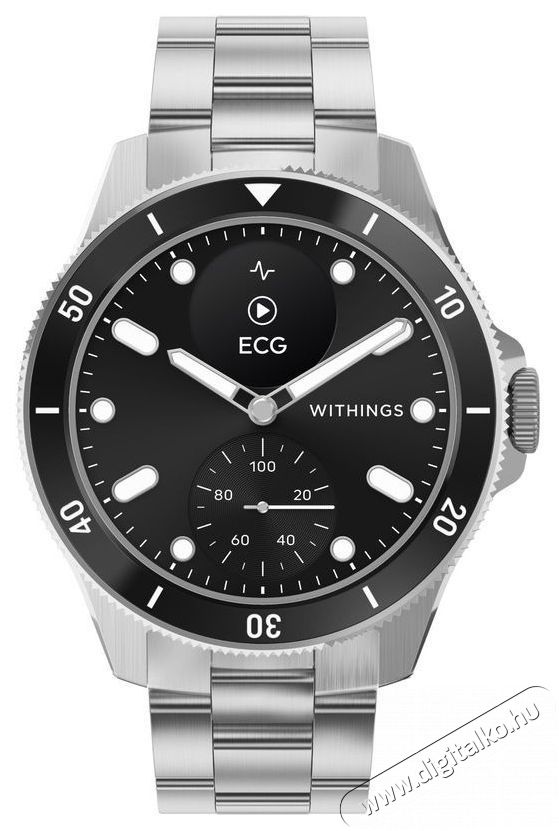 WITHINGS Scanwatch Nova 42 mm, fekete Mobil / Kommunik&aacute;ci&oacute; / Smart - Okos eszk&ouml;z - Okos&oacute;ra - 520366
