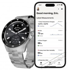WITHINGS Scanwatch Nova 42 mm, fekete Mobil / Kommunik&aacute;ci&oacute; / Smart - Okos eszk&ouml;z - Okos&oacute;ra - 520366