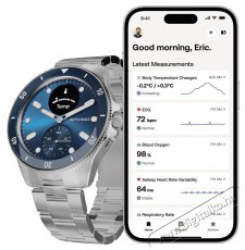 WITHINGS Scanwatch Nova 43mm - Blue Mobil / Kommunik&aacute;ci&oacute; / Smart - Okos eszk&ouml;z - Okos&oacute;ra - 520368