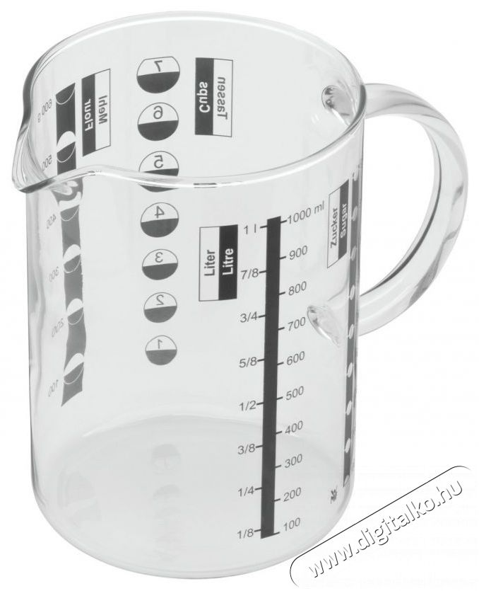 Wmf &uuml;veg m&eacute;rőed&eacute;ny 1 l Gourmet 605972000 Konyhai term&eacute;kek - Konyhai eszk&ouml;z - Merő / szedő / forgat&oacute; kan&aacute;l - 520394