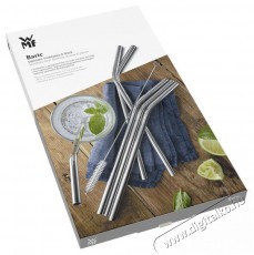Wmf Baric 608966040 rozsdamentes ac&eacute;l sz&iacute;v&oacute;sz&aacute;l 24 cm 6 db + kefe Konyhai term&eacute;kek - Egy&eacute;b / Konyhai kieg&eacute;sz&iacute;tő - 526678