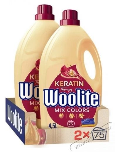 WOOLITE Color With Keratin 2 x 4,5l (150 mos&aacute;s) Sz&eacute;ps&eacute;g&aacute;pol&aacute;s / Eg&eacute;szs&eacute;g - Egy&eacute;b sz&eacute;ps&eacute;g / eg&eacute;szs&eacute;g term&eacute;k - 538058