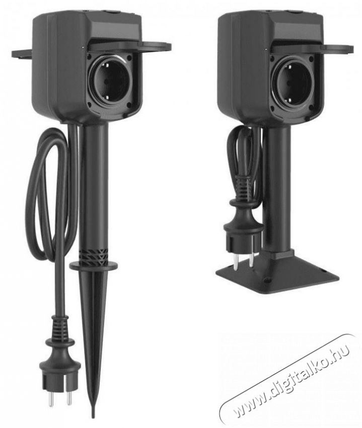  WiFi Smart Two-Way Garden Socket R6079 H&aacute;ztart&aacute;s / Otthon / K&uuml;lt&eacute;r - Okos otthon - Okos konnektor - 520421
