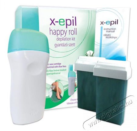 X-Epil XE9087 Happy roll gyant&aacute;z&oacute;szett Sz&eacute;ps&eacute;g&aacute;pol&aacute;s / Eg&eacute;szs&eacute;g - Szőrtelen&iacute;tő / borotva - Női szőrtelen&iacute;tő kieg&eacute;sz&iacute;tő - 373065