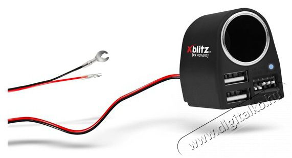 Xblitz R5 multifunkci&oacute;s fekete aut&oacute;s gyorst&ouml;ltő Aut&oacute;hifi / Aut&oacute; felszerel&eacute;s - Aut&oacute;s t&ouml;ltő / szivargy&uacute;jt&oacute; adapter - 461386