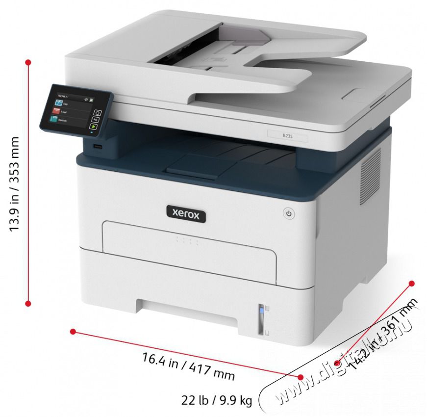 Xerox MFP FF B235 l&eacute;zernyomtat&oacute; Iroda &eacute;s sz&aacute;m&iacute;t&aacute;stechnika - Nyomtat&oacute; - L&eacute;zer - 400118