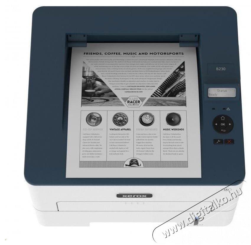 Xerox B230DNI Nyomtat&oacute; Iroda &eacute;s sz&aacute;m&iacute;t&aacute;stechnika - Nyomtat&oacute; - L&eacute;zer - 530586