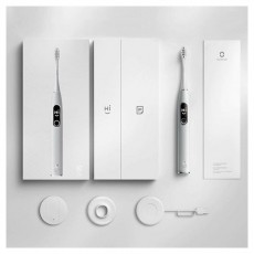 Xiaomi Oclean X Pro Elite sz&uuml;rke elektromos fogkefe szett Sz&eacute;ps&eacute;g&aacute;pol&aacute;s / Eg&eacute;szs&eacute;g - Sz&aacute;j / fog &aacute;pol&aacute;s - Elektromos fogkefe - 384557