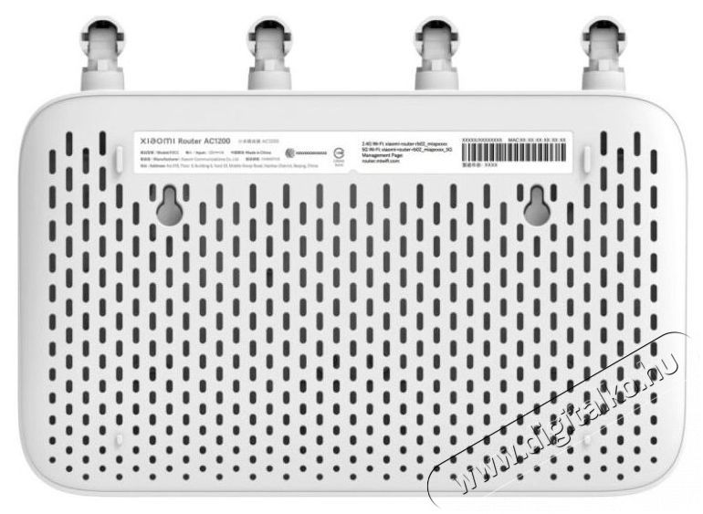 Xiaomi Router AC1200 EU (DVB4330GL) Iroda &eacute;s sz&aacute;m&iacute;t&aacute;stechnika - H&aacute;l&oacute;zat - Router - 401788