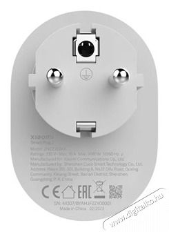 Xiaomi SMART PLUG 2 EU (BHR6868EU) OKOSKONNEKTOR H&aacute;ztart&aacute;s / Otthon / K&uuml;lt&eacute;r - Okos otthon - Okos konnektor - 499283