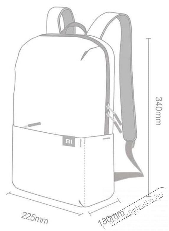 Xiaomi ZJB4144GL Mi Casual Daypack s&ouml;t&eacute;tk&eacute;k h&aacute;tizs&aacute;k H&aacute;ztart&aacute;s / Otthon / K&uuml;lt&eacute;r - Egy&eacute;b h&aacute;ztart&aacute;si term&eacute;k - 468410