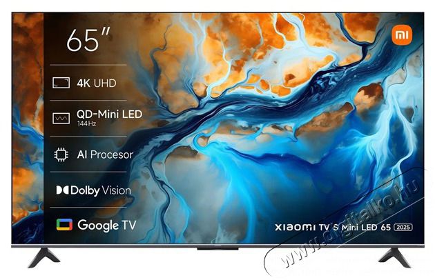 Xiaomi 65 TV S Mini 2025 4K UHD Smart LED TV Telev&iacute;zi&oacute;k - LED telev&iacute;zi&oacute; - UHD 4K felbont&aacute;s&uacute; - 501532