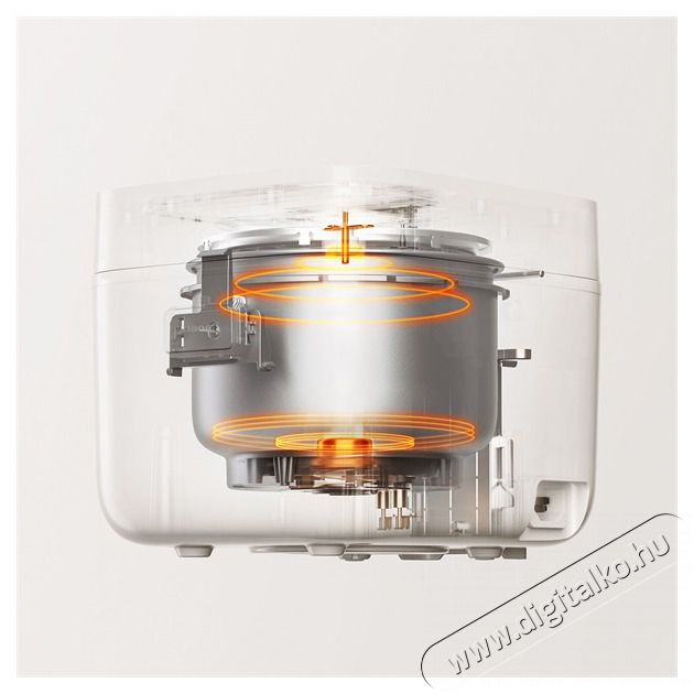Xiaomi BHR9016EU Multifunctional Rice Cooker 1,5L rizsfőző Konyhai term&eacute;kek - Konyhai kisg&eacute;p (s&uuml;t&eacute;s / főz&eacute;s / hűt&eacute;s / &eacute;telk&eacute;sz&iacute;t&eacute;s) - Rizsfőző - 502128