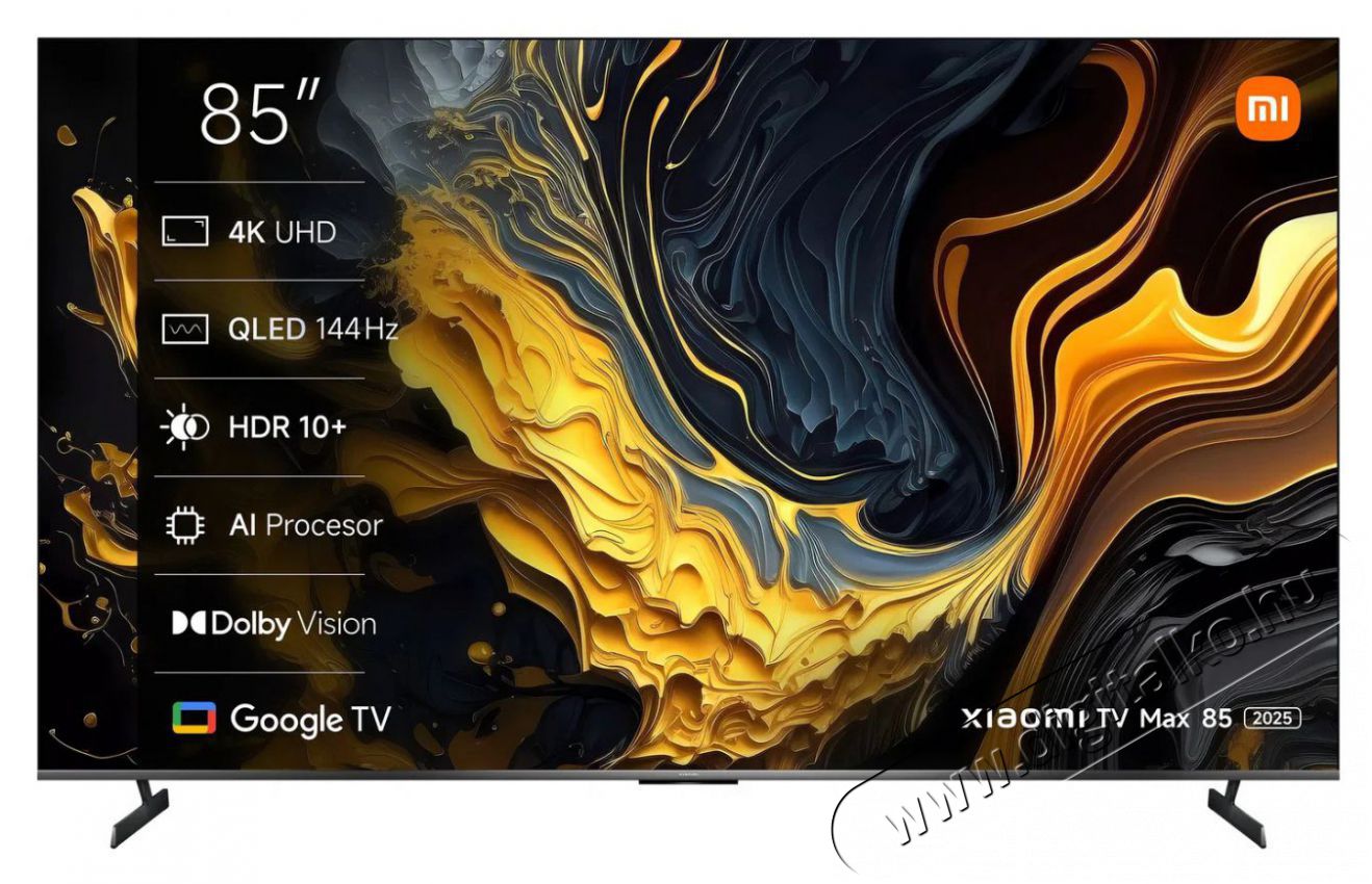 Xiaomi 85 Xiaomi TV Max 2025 Telev&iacute;zi&oacute;k - LED telev&iacute;zi&oacute; - UHD 4K felbont&aacute;s&uacute; - 506137