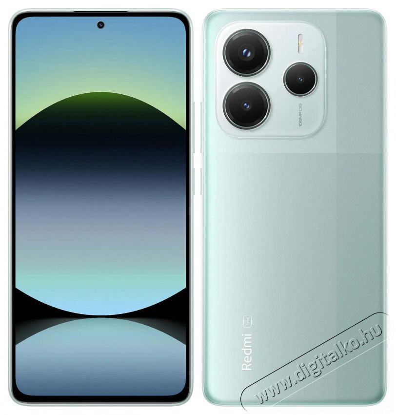Xiaomi REDMI NOTE 14 5G 8/256 CORAL GREEN MOBILTELEFON Mobil / Kommunik&aacute;ci&oacute; / Smart - Okostelefon - Android - 510814
