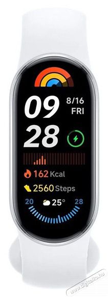 Xiaomi Smart Band 9 Glacier Silver ez&uuml;st aktivit&aacute;sm&eacute;rő Mobil / Kommunik&aacute;ci&oacute; / Smart - Okos eszk&ouml;z - Okos&oacute;ra - 514645