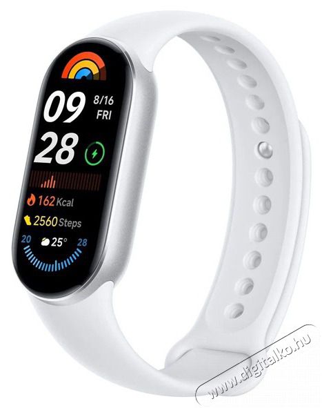 Xiaomi Smart Band 9 Glacier Silver ez&uuml;st aktivit&aacute;sm&eacute;rő Mobil / Kommunik&aacute;ci&oacute; / Smart - Okos eszk&ouml;z - Okos&oacute;ra - 514645