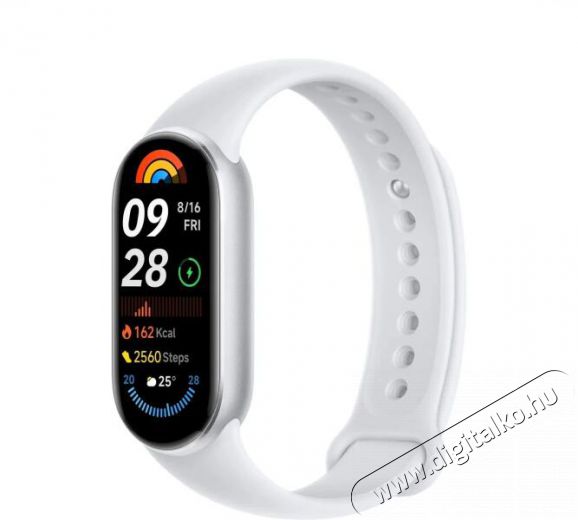 Xiaomi Smart Band 9 Glacier Silver ez&uuml;st aktivit&aacute;sm&eacute;rő Mobil / Kommunik&aacute;ci&oacute; / Smart - Okos eszk&ouml;z - Okos&oacute;ra - 514645
