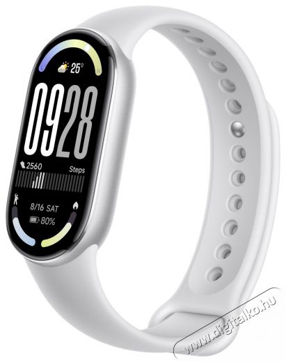 Xiaomi Smart Band 10 Glacier Silver Mobil / Kommunik&aacute;ci&oacute; / Smart - Okos eszk&ouml;z - Okos&oacute;ra - 520428