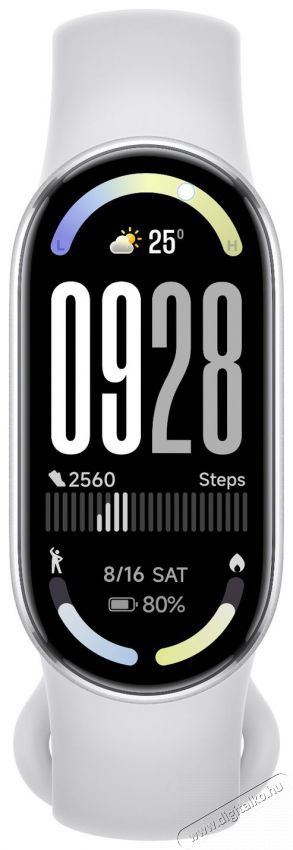 Xiaomi Smart Band 10 Glacier Silver Mobil / Kommunik&aacute;ci&oacute; / Smart - Okos eszk&ouml;z - Okos&oacute;ra - 520428