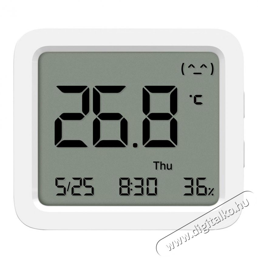 Xiaomi MI TEMPERATURE AND HUMIDITY MONITOR 3 HŐM&Eacute;RŐ H&aacute;ztart&aacute;s / Otthon / K&uuml;lt&eacute;r - Lak&aacute;sfelszerel&eacute;s - Időj&aacute;r&aacute;s &aacute;llom&aacute;s - 516452