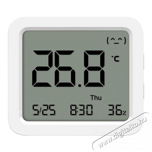 Xiaomi MI TEMPERATURE AND HUMIDITY MONITOR 3 HŐM&Eacute;RŐ H&aacute;ztart&aacute;s / Otthon / K&uuml;lt&eacute;r - Lak&aacute;sfelszerel&eacute;s - Időj&aacute;r&aacute;s &aacute;llom&aacute;s - 516452
