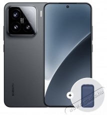 Xiaomi 15 mobiltelefon, 12GB RAM, 256GB, 5G, Fekete + Xiaomi Power Bank, 10000mah Mobil / Kommunik&aacute;ci&oacute; / Smart - Okostelefon - Android - 534032