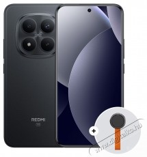 Xiaomi REDMI Note 15 Pro+ mobiltelefon, 8GB RAM, 256GB ROM, 5G, Fekete + Woven Strap Ring Stand Mobil / Kommunik&aacute;ci&oacute; / Smart - Okostelefon - Android - 537551